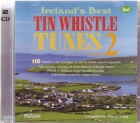 110 Irelands Best Tin Whistle Tunes 2 Cd Only Sheet Music Songbook