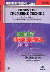 Tunes For Trombone Technic Level 2 Weber Sheet Music Songbook