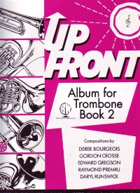 Up Front Album Trombone Book 2 Treble Clef Sheet Music Songbook