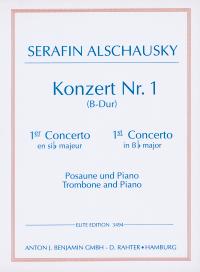 Alschausky Concerto 1 Bb Weninger Trombone Sheet Music Songbook