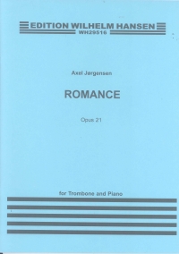 Jorgensen Romance Op21 Trombone Sheet Music Songbook