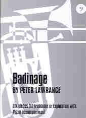 Lawrance Badinage Bass Clef Trombone/euphonium Sheet Music Songbook