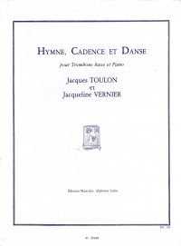 Toulon/vernier Hymne Cadence Et Danse Trombone Sheet Music Songbook