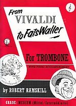 From Vivaldi To Fats Waller Ramskill Treble Clef Sheet Music Songbook