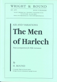 Men Of Harlech (air & Variations) Round Trombone Sheet Music Songbook