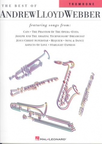 Andrew Lloyd Webber Best Of Trombone Bass Clef Sheet Music Songbook
