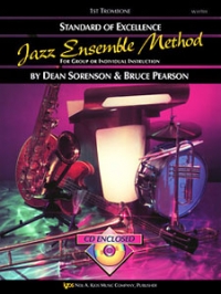 Standard Of Excellence Jazz Ensem Trombone 1 + Cd Sheet Music Songbook