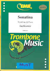 Koetsier Sonatina Op58 No 1 Trombone & Piano Sheet Music Songbook