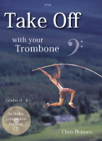 Take Off With Your Trombone Bass Clef Book & Cd Sheet Music Songbook