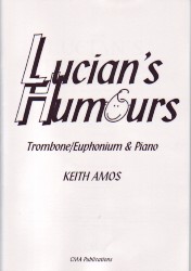 Amos Lucians Humours Euphonium Bass/treble Sheet Music Songbook