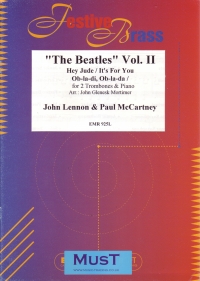 Beatles Vol 2 Mortimer 2 Trombones & Piano Sheet Music Songbook