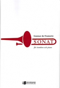 De Frumerie Sonata Trombone & Piano Sheet Music Songbook
