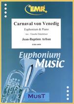 Arban Carnival Of Venice Euphonium & Piano Sheet Music Songbook