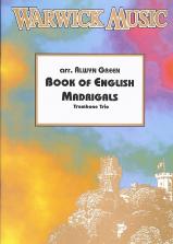 Book Of English Madrigals Green Trombone Trio Sheet Music Songbook