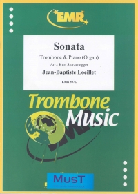 Loeillet Sonata Ab Sturzenegger Tenor Trombone Sheet Music Songbook