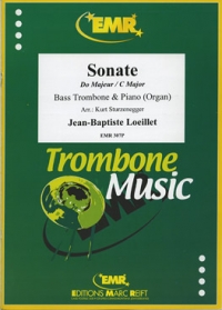 Loeillet Sonata Ab Sturzenegger Bass Trombone Sheet Music Songbook