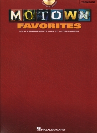 Motown Favorites Trombone Book & Cd Sheet Music Songbook