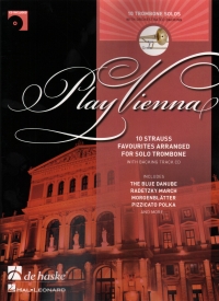 Play Vienna Trombone Book & Cd Sheet Music Songbook
