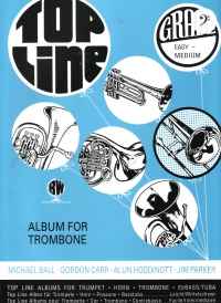 Top Line Album For Trombone Bass Clef Sheet Music Songbook