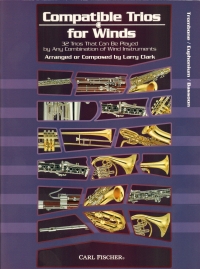 Compatible Trios For Winds Trombone & Bass Clef Sheet Music Songbook