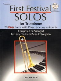 First Festival Solos Trombone Book & Cd Sheet Music Songbook
