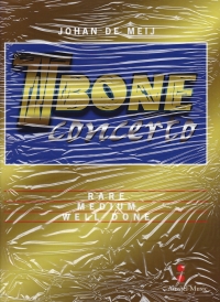 De Meij T-bone Concerto Trombone & Piano Sheet Music Songbook
