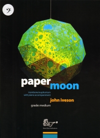 Paper Moon Iveson Trombone Euphonium Bass Clef Sheet Music Songbook