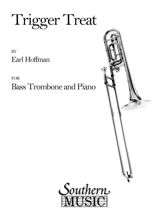 Hoffman Trigger Treat Bass Trombone & Piano Sheet Music Songbook