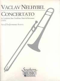 Nelhybel Concertato For 2 Trombones Sheet Music Songbook