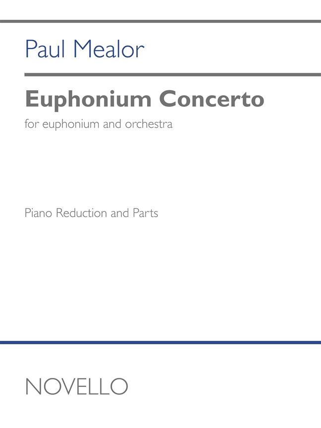 Mealor Euphonium Concerto Euphonium Bc/tc & Piano Sheet Music Songbook