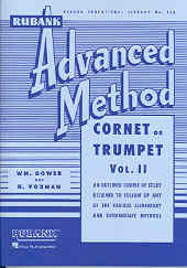 Rubank Advanced Trumpet Method Vol 2 Gower Sheet Music Songbook