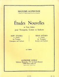 Alphonse New Studies Vol 1 Trumpet Sheet Music Songbook