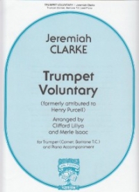 Clarke Trumpet Voluntary Trumpet And Piano Sheet Music Songbook
