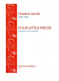 Jacob Four Little Pieces Trumpet Cornet Or Euph Sheet Music Songbook