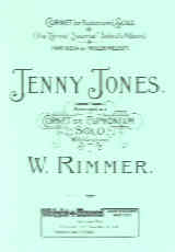 Jenny Jones Rimmer (adv Air/vari) Bb Inst & Piano Sheet Music Songbook