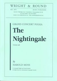 Moss Nightingale Cornet Solo Piano Accompanimment Sheet Music Songbook