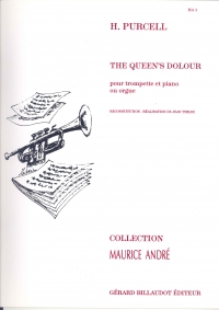 Purcell Queens Dolour Trumpet Sheet Music Songbook