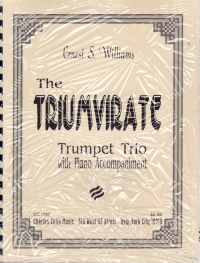 Triumvirate Trumpet Or Cornet Trio Williams Sheet Music Songbook