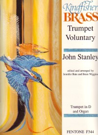 Stanley Trumpet Voluntary Trumpet In D & Organ Sheet Music Songbook