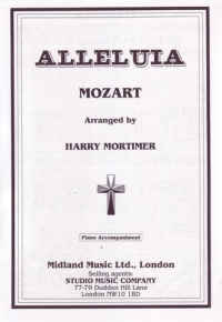 Mozart Alleluia Trumpet Sheet Music Songbook
