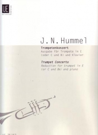 Hummel Concerto E Major Trumpet In C Or E Sheet Music Songbook