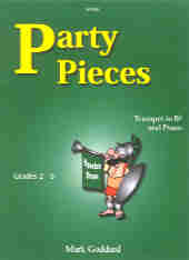 Goddard Party Pieces Trumpet & Piano Sheet Music Songbook