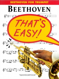 Thats Easy Beethoven Trumpet Sheet Music Songbook