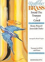 Sound The Trumpet Purcell & Cebell Clarke Wiggins Sheet Music Songbook
