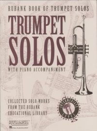 Rubank Book Of Trumpet Solos Intermediate & Piano Sheet Music Songbook
