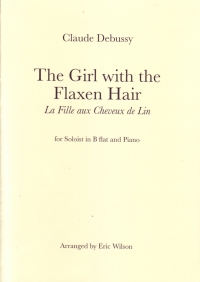 Debussy Girl With The Flaxen Hair Wilson Bb Piano Sheet Music Songbook