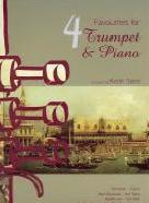 4 Favourites For Trumpet & Piano Stent Sheet Music Songbook