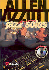 Vizzutti Play Along Jazz Solos Trumpet Book & Cd Sheet Music Songbook