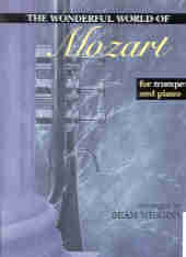 Mozart Wonderful World Of Trumpet & Piano Wiggins Sheet Music Songbook