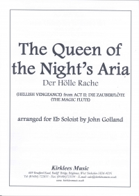 Mozart Queen Of The Nights Aria Sop Cornet & Piano Sheet Music Songbook